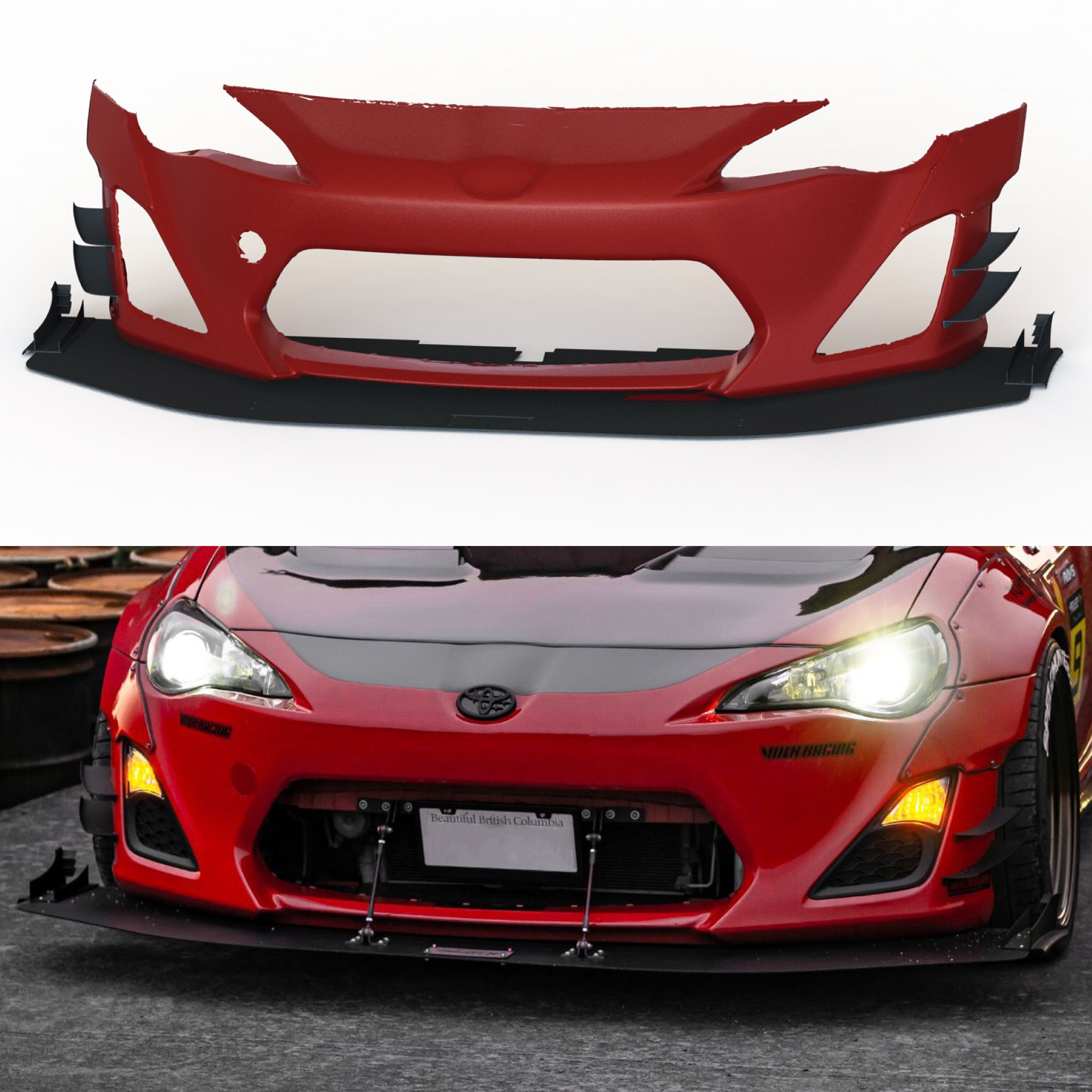 FR-S Front End Scan-Design-Reality