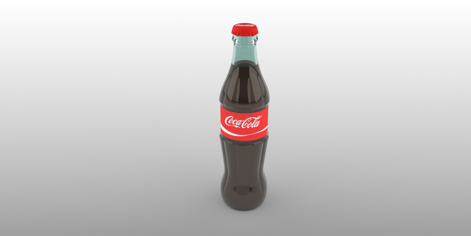 glass coke bottle