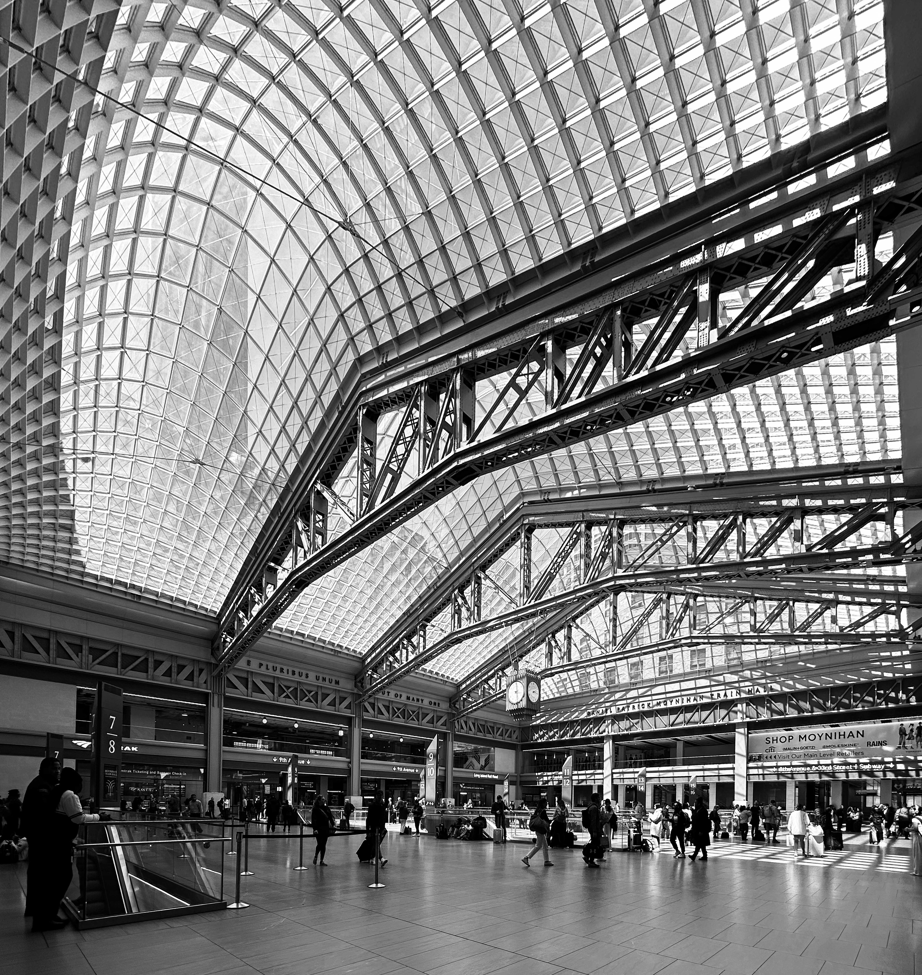 Moynihan Train Hall, Penn Station, NYC
