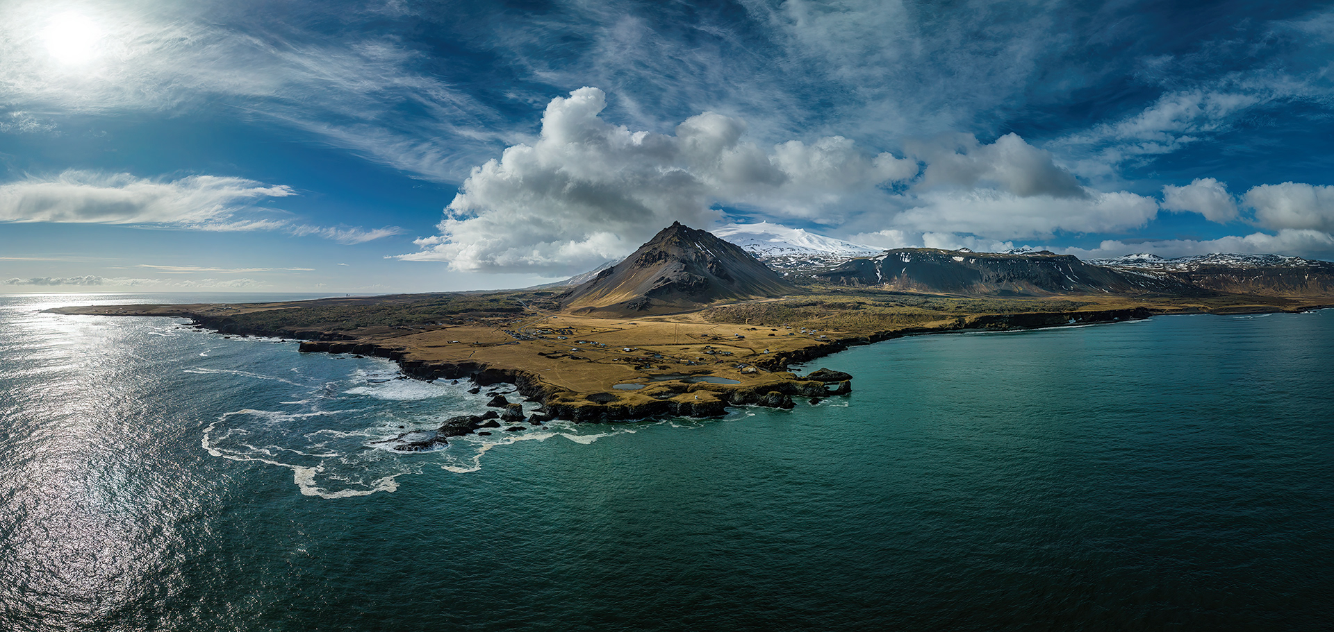 Snæfellsnes from Arnarstapi
