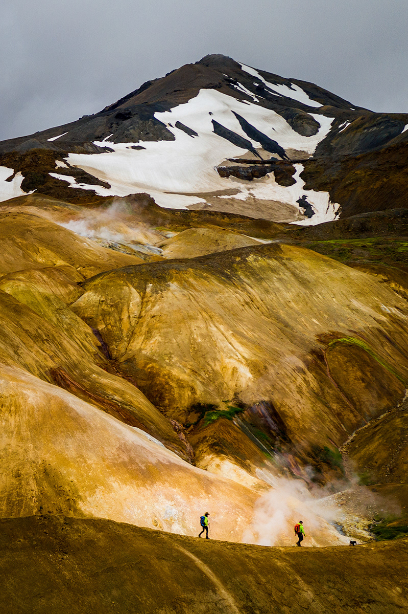 Hiker in Kerlingafjoll