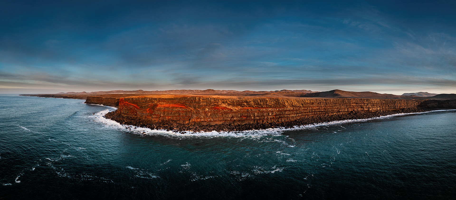 Krýsuvíkur sea cliff