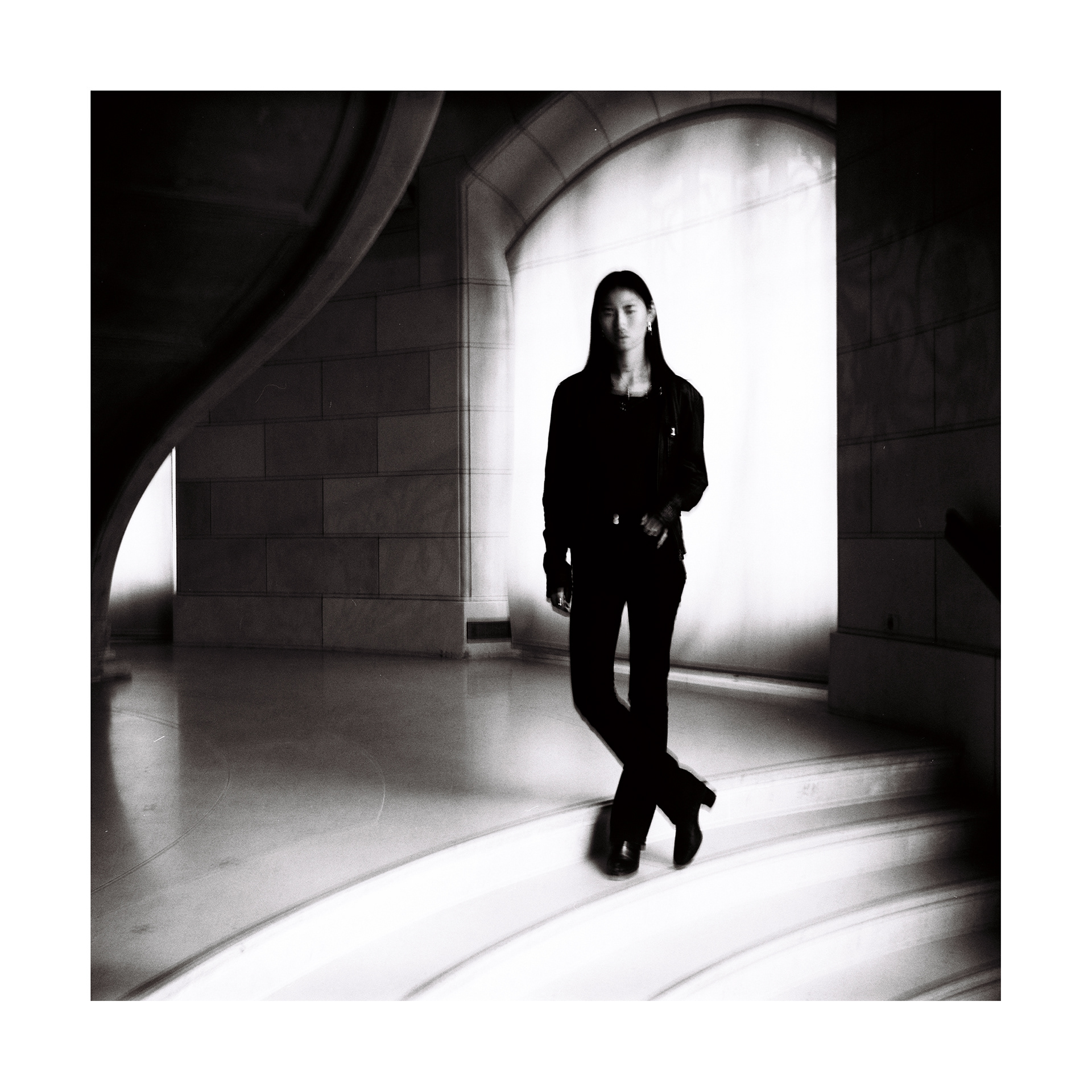 "Women in the black" October 2024 Matte paper 250 gr/1 м² Aluminum frame & glass 2mm 60x60 1100₪