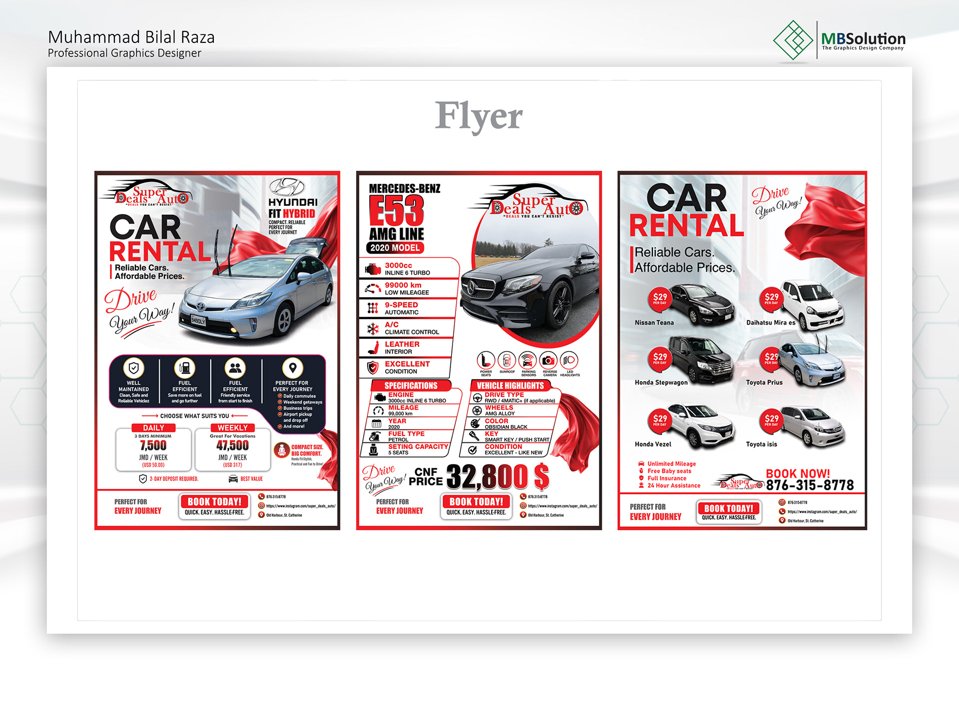 Flyers, Leaflets & Brochures artwork 10 by Muhammad Bilal
