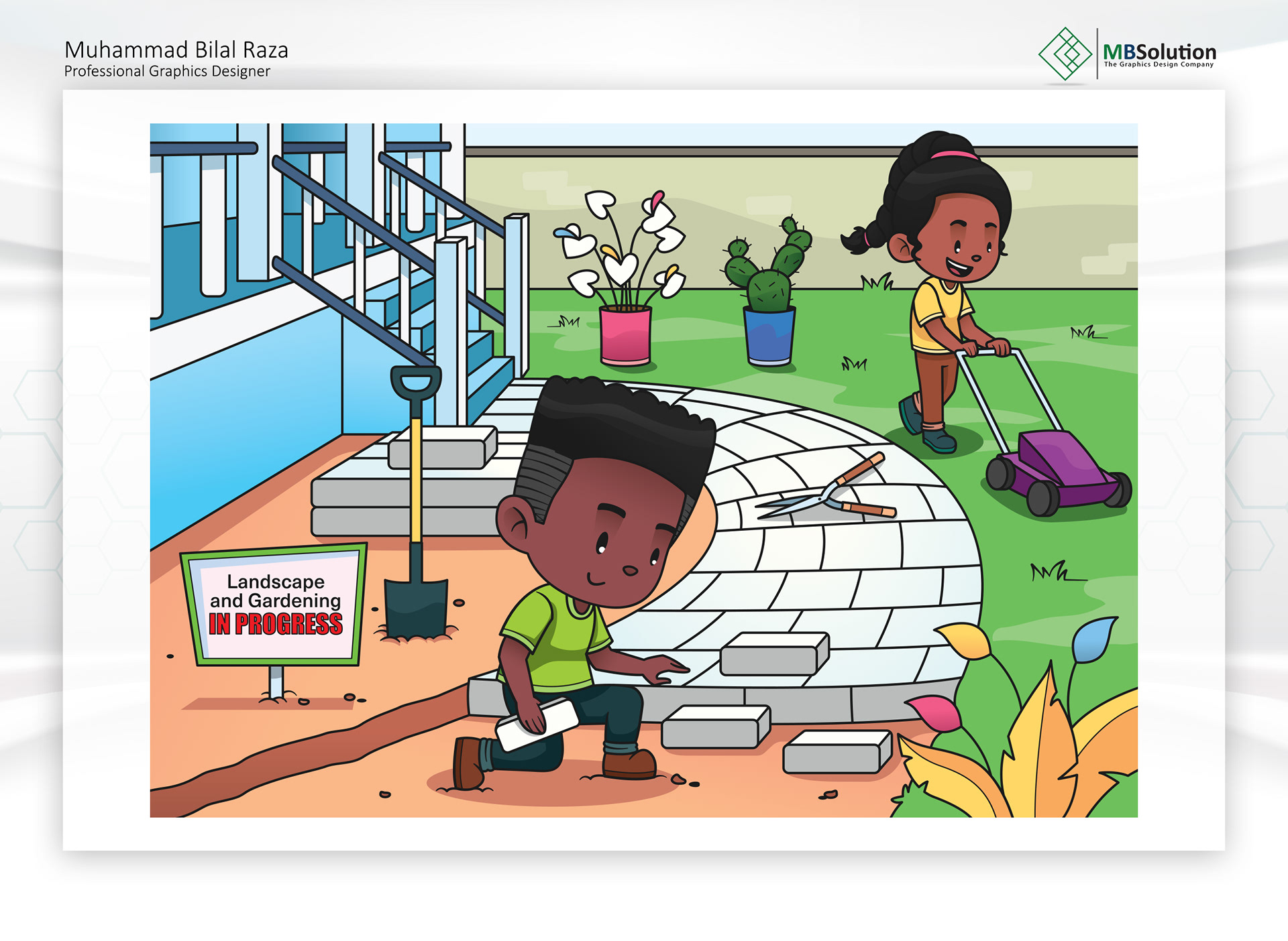 Children’s Book Illustration & Coloring Books artwork 11 by Muhammad Bilal