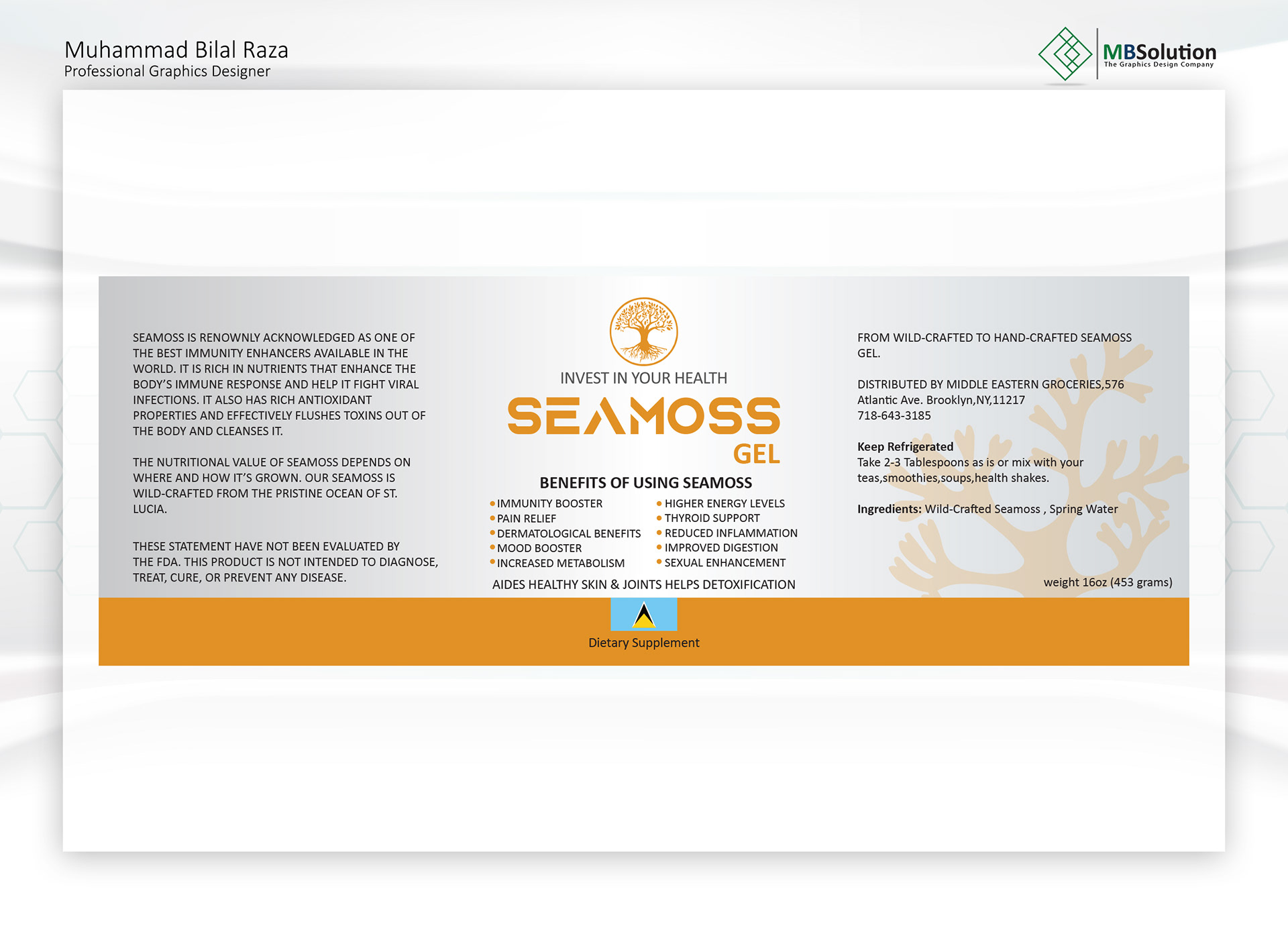 Product Label designs artwork 8 by Muhammad Bilal