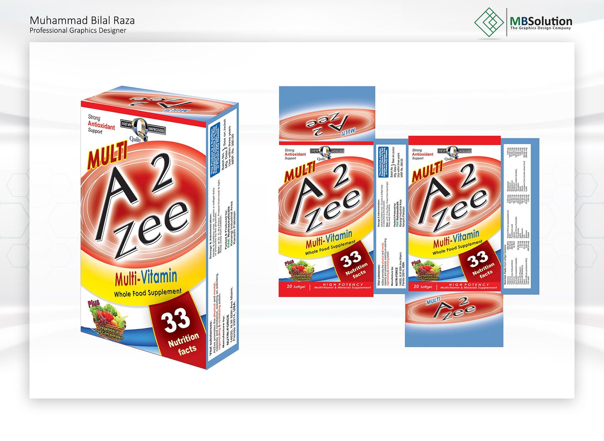 Packaging Designs artwork 4 by Muhammad Bilal
