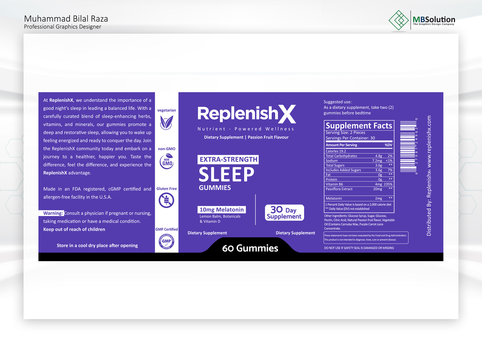 Product Label designs artwork 5 by Muhammad Bilal