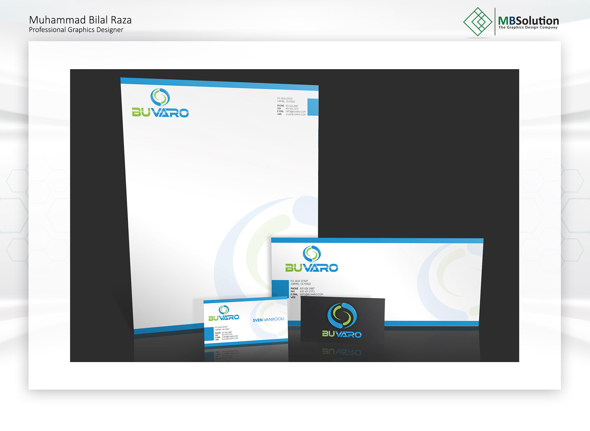 Stationery Designs artwork 2 by Muhammad Bilal