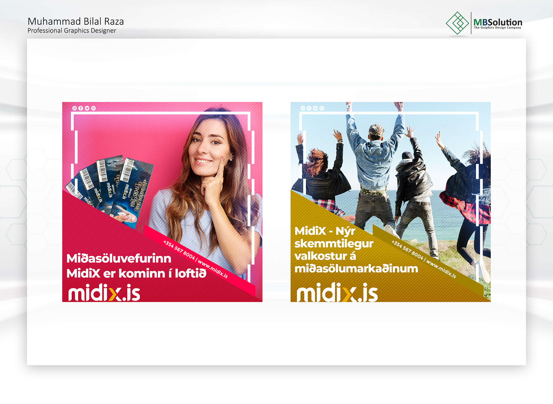 Social Media Post Designs artwork 11 by Muhammad Bilal