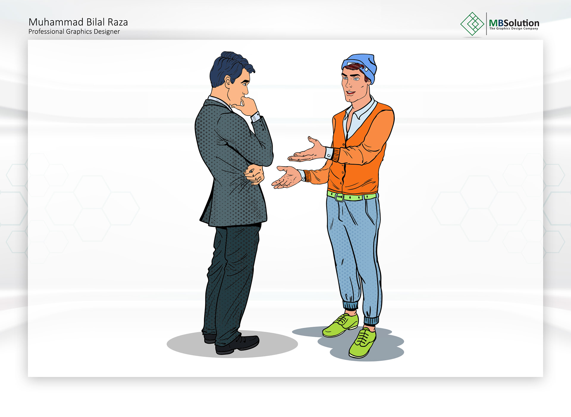 Illustrations artwork 12 by Muhammad Bilal