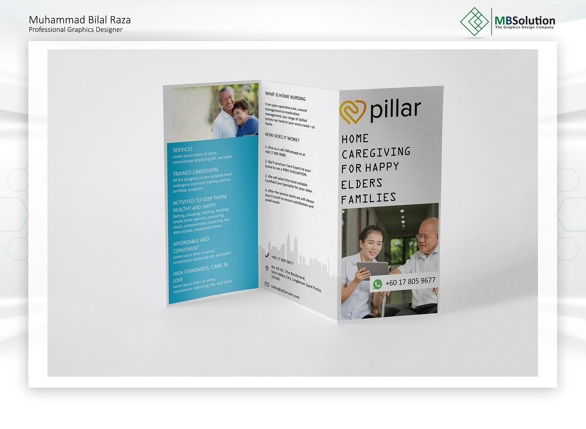 Trifold Brochure artwork 4 by Muhammad Bilal