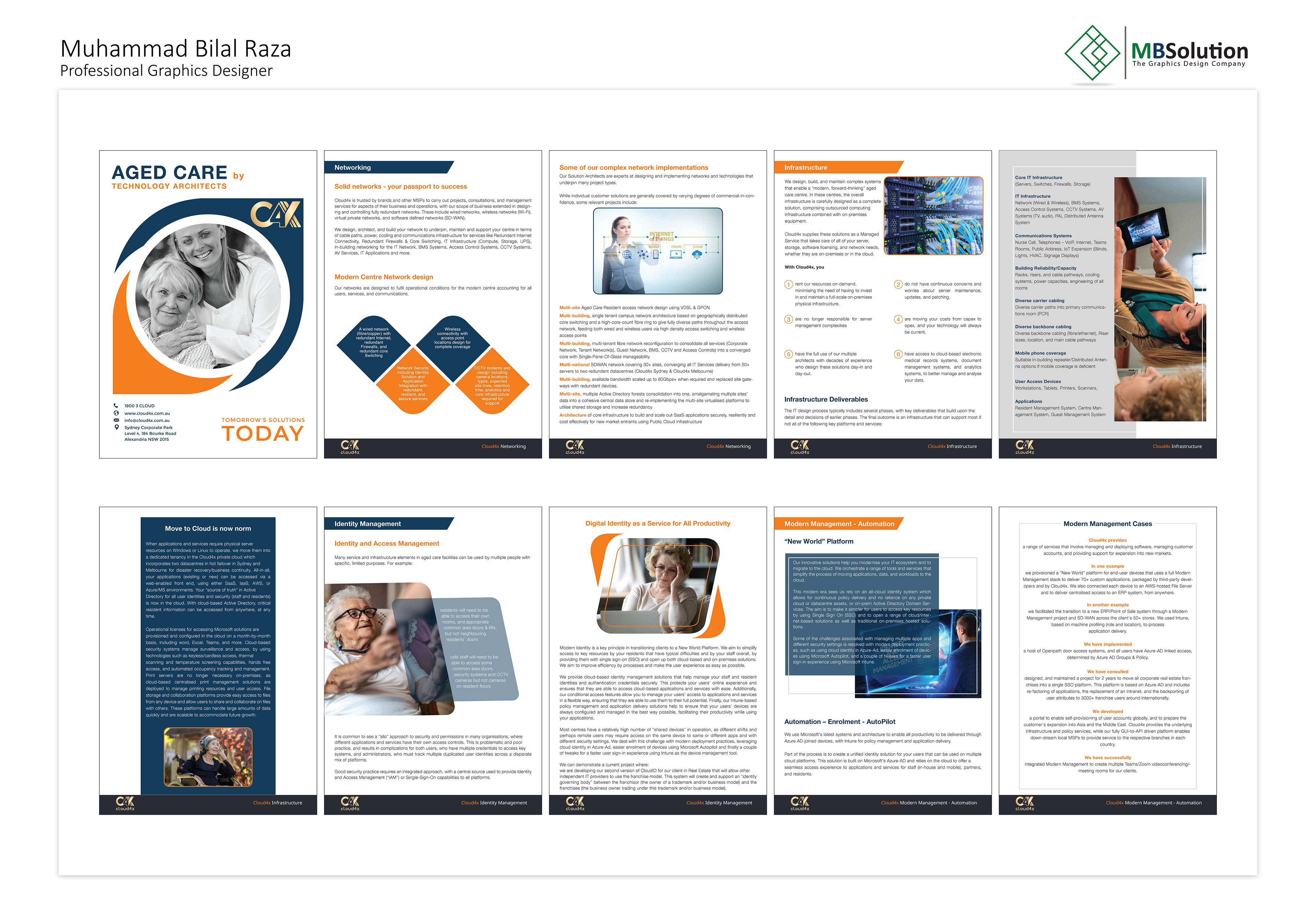 Booklet and Document PDF artwork 2 by Muhammad Bilal