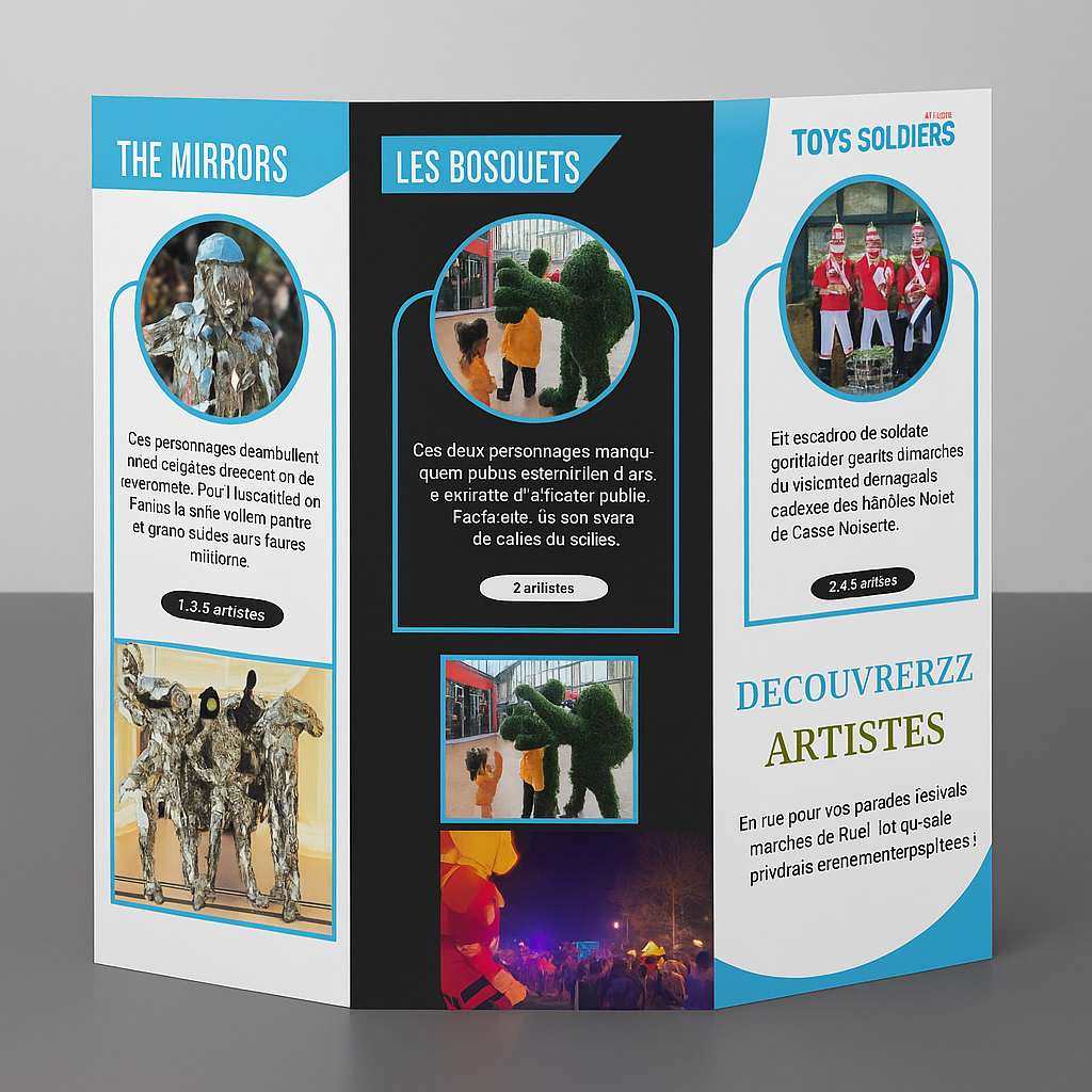 Trifold Brochure artwork 2 by Muhammad Bilal