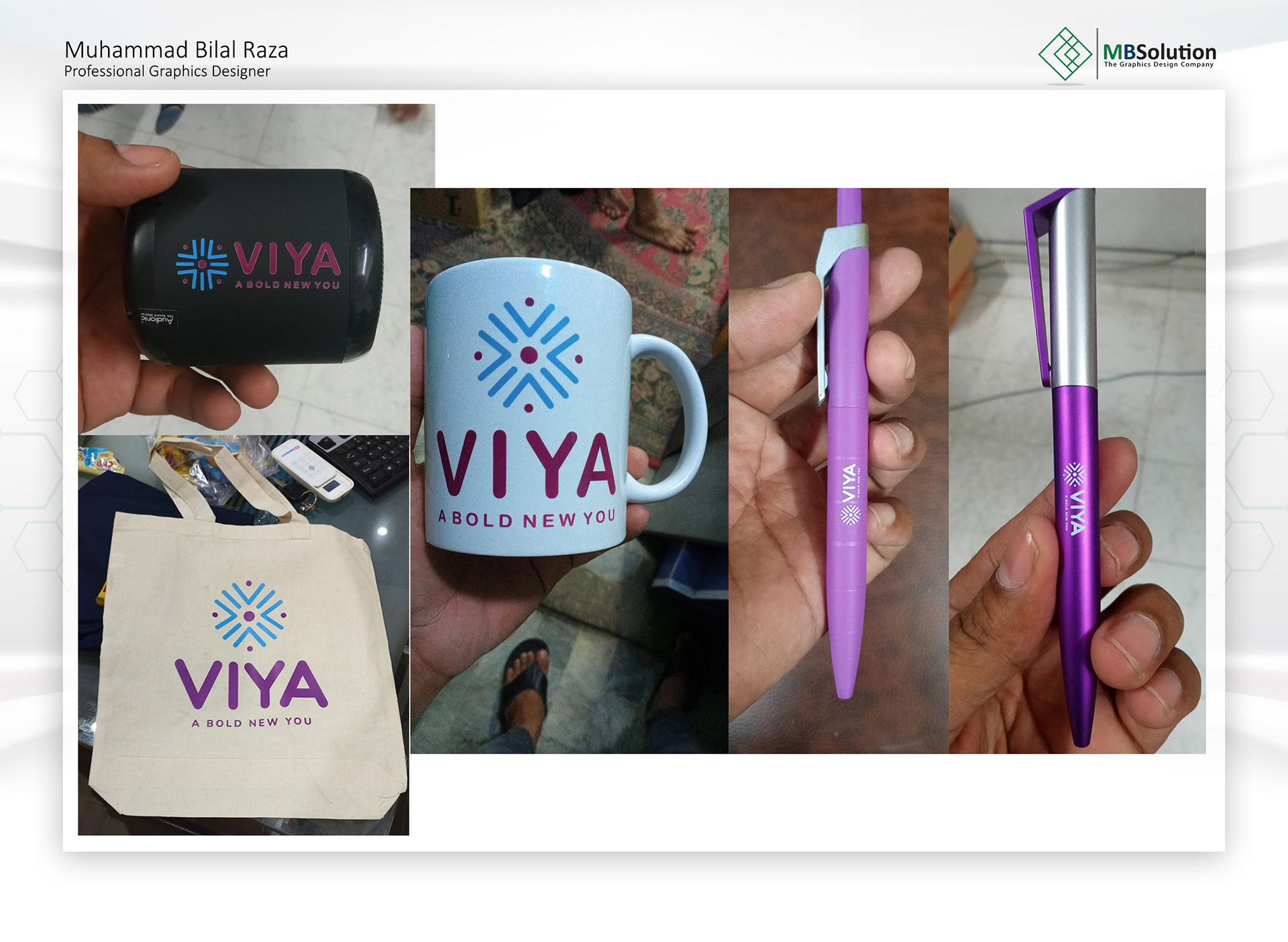 Branding artwork 1 by Muhammad Bilal