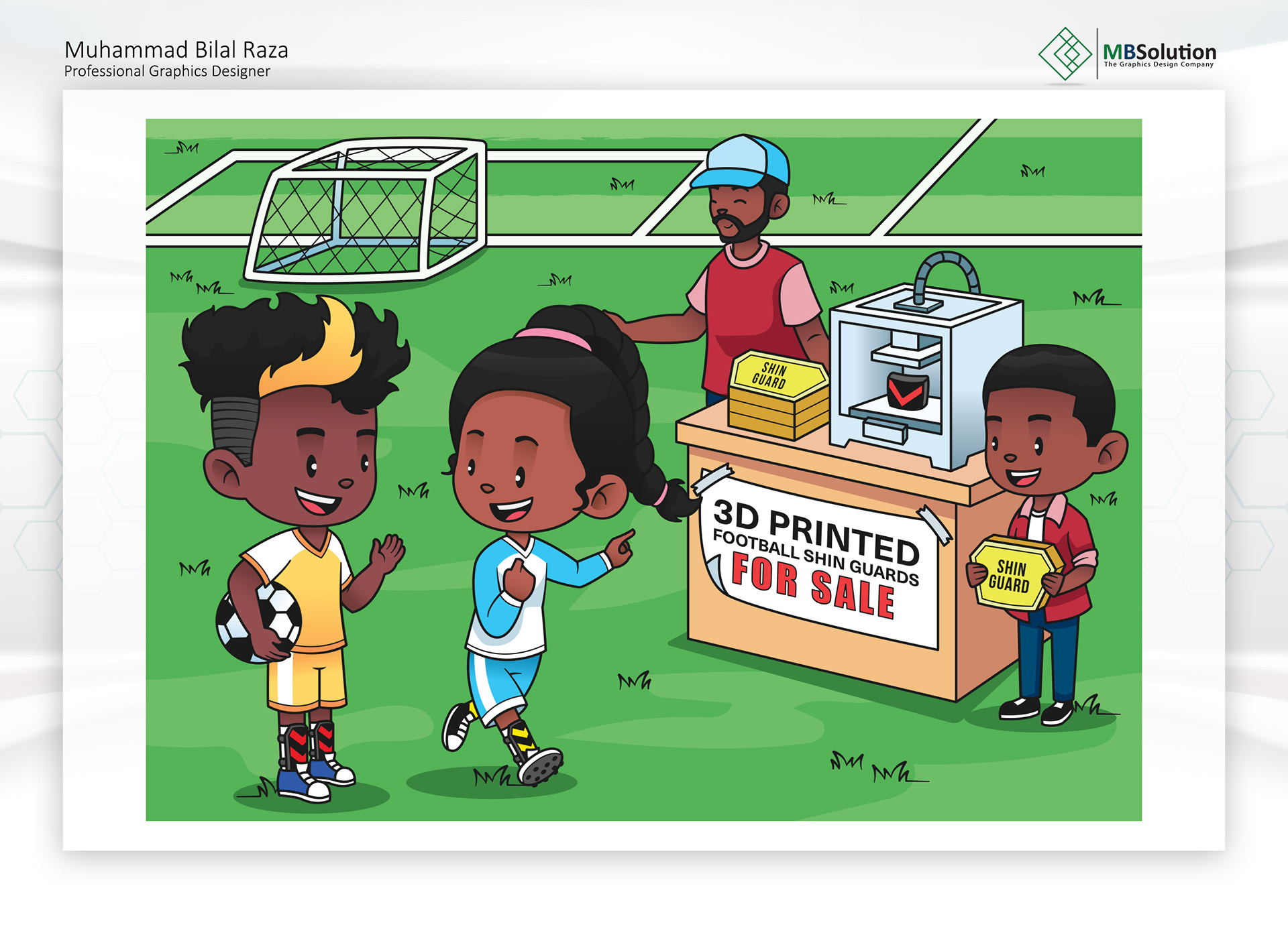 Children’s Book Illustration & Coloring Books artwork 8 by Muhammad Bilal