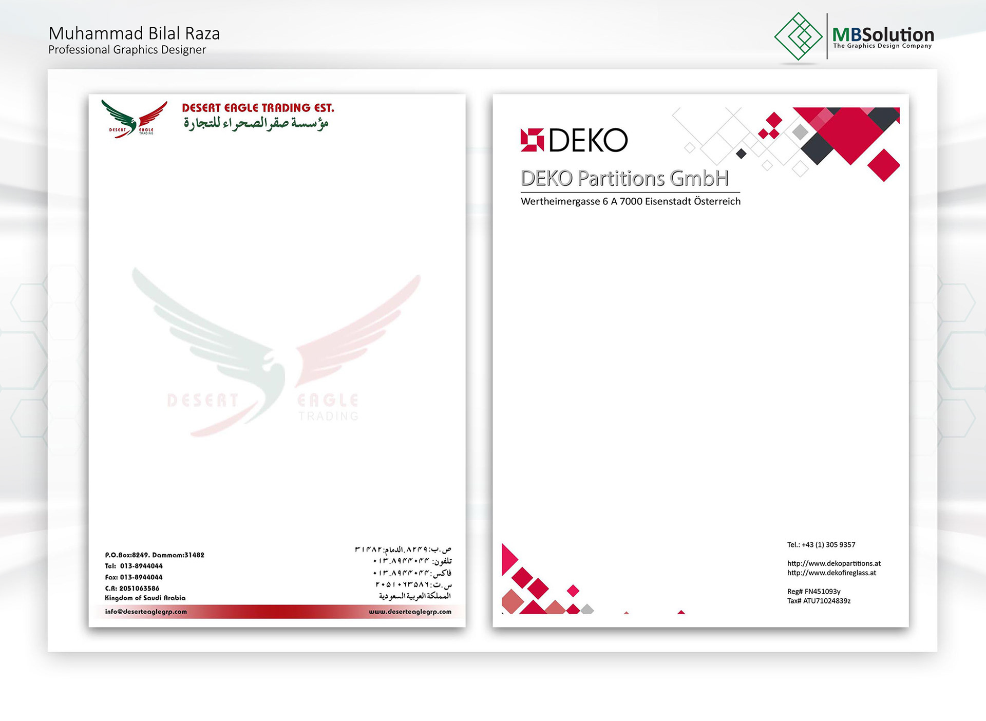 Stationery Designs artwork 4 by Muhammad Bilal