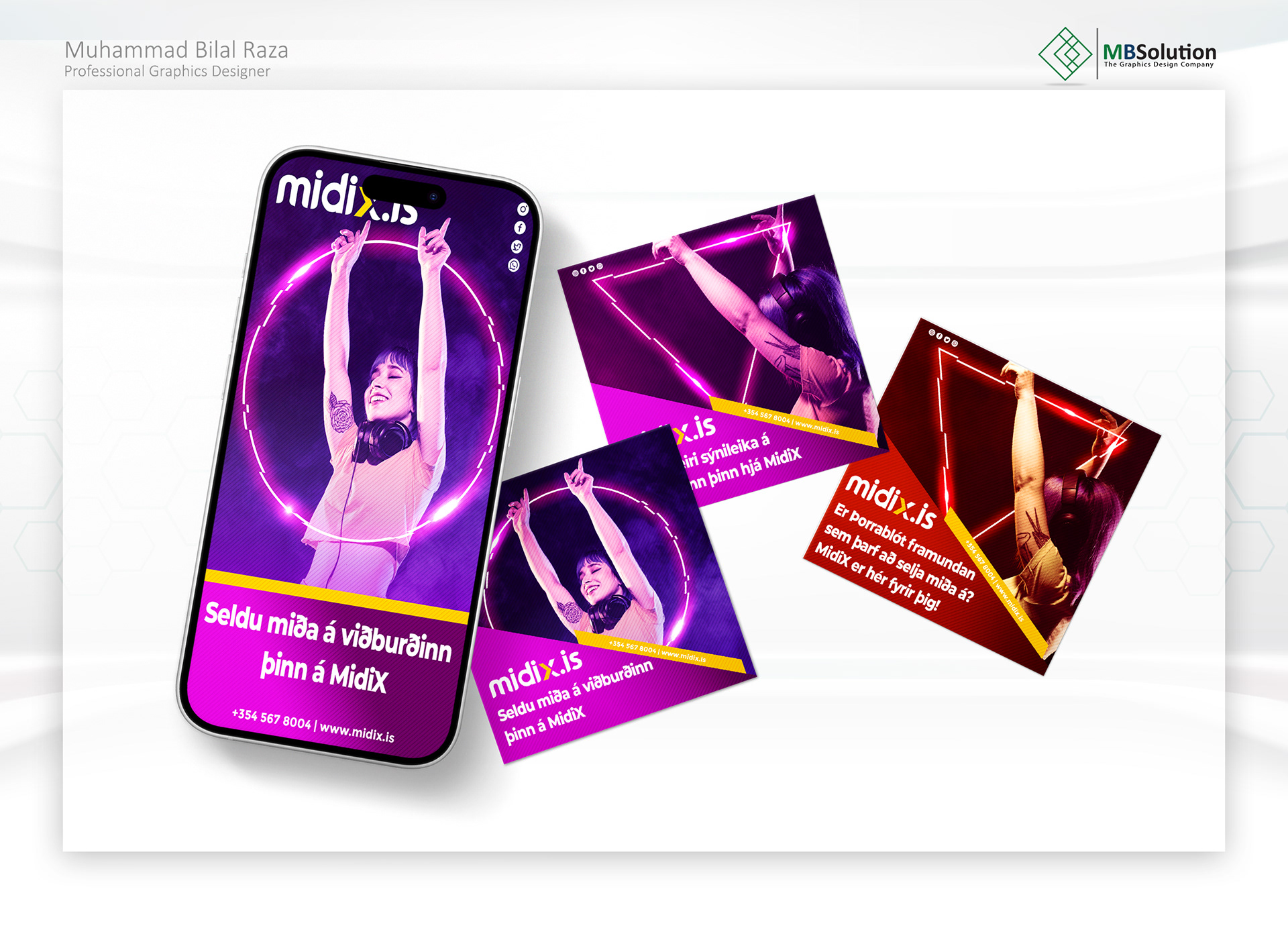 Social Media Post Designs artwork 2 by Muhammad Bilal