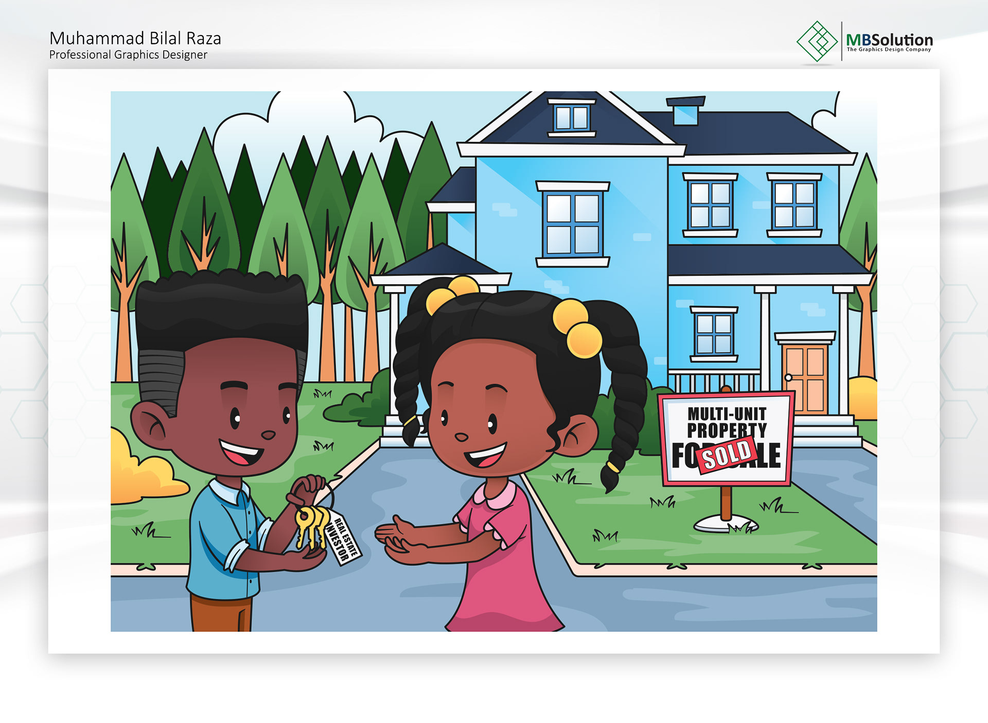 Children’s Book Illustration & Coloring Books artwork 3 by Muhammad Bilal