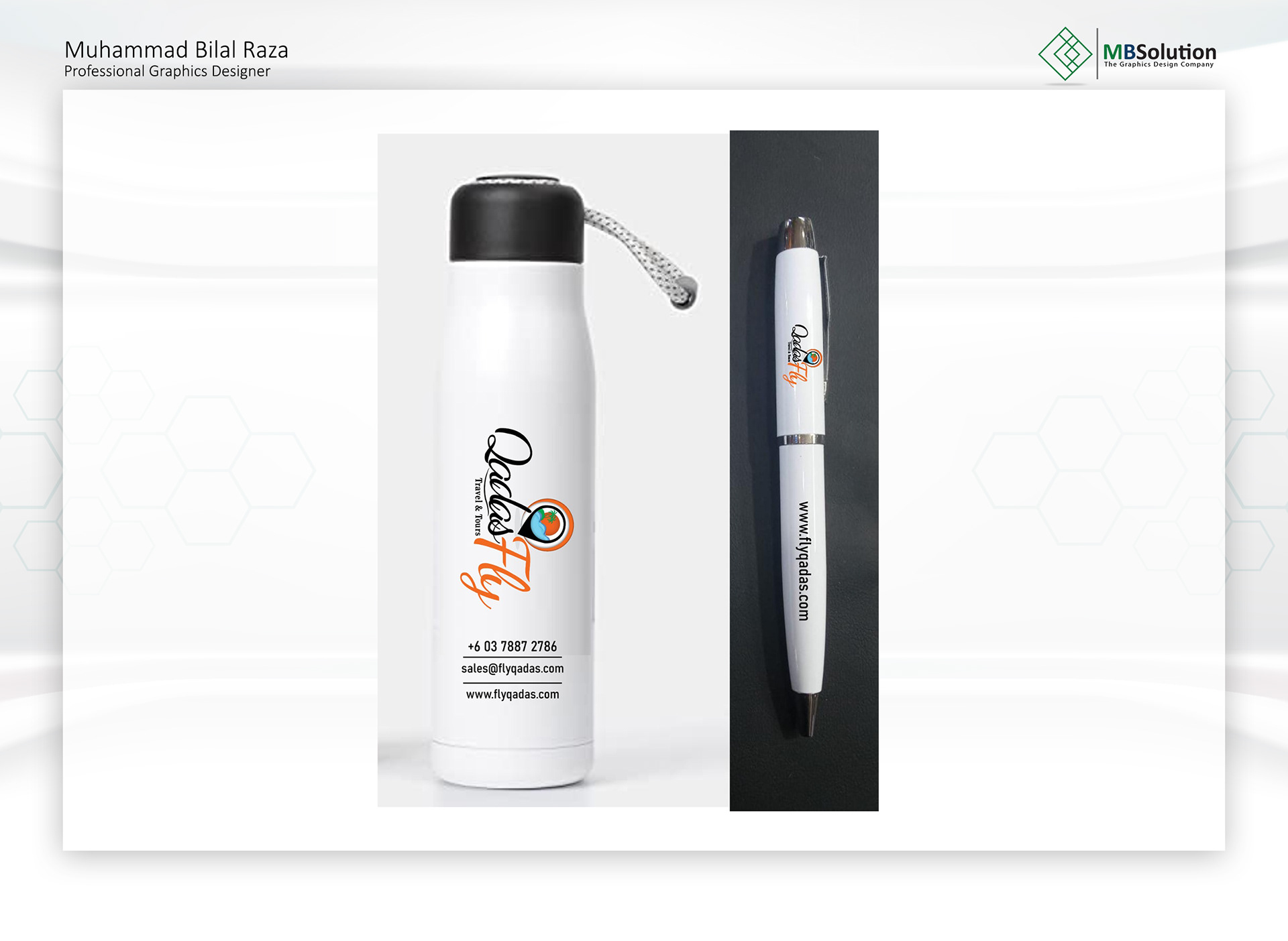 Branding artwork 5 by Muhammad Bilal