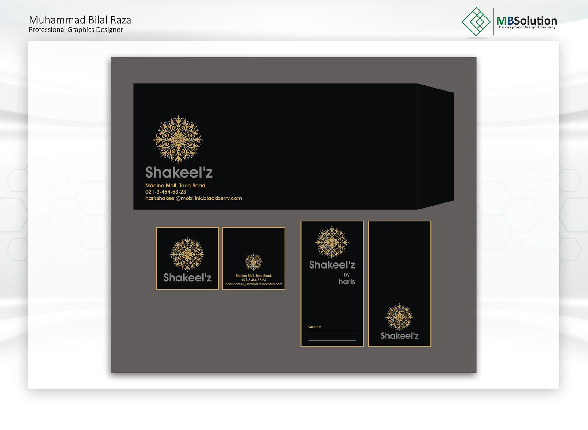 Stationery Designs artwork 1 by Muhammad Bilal