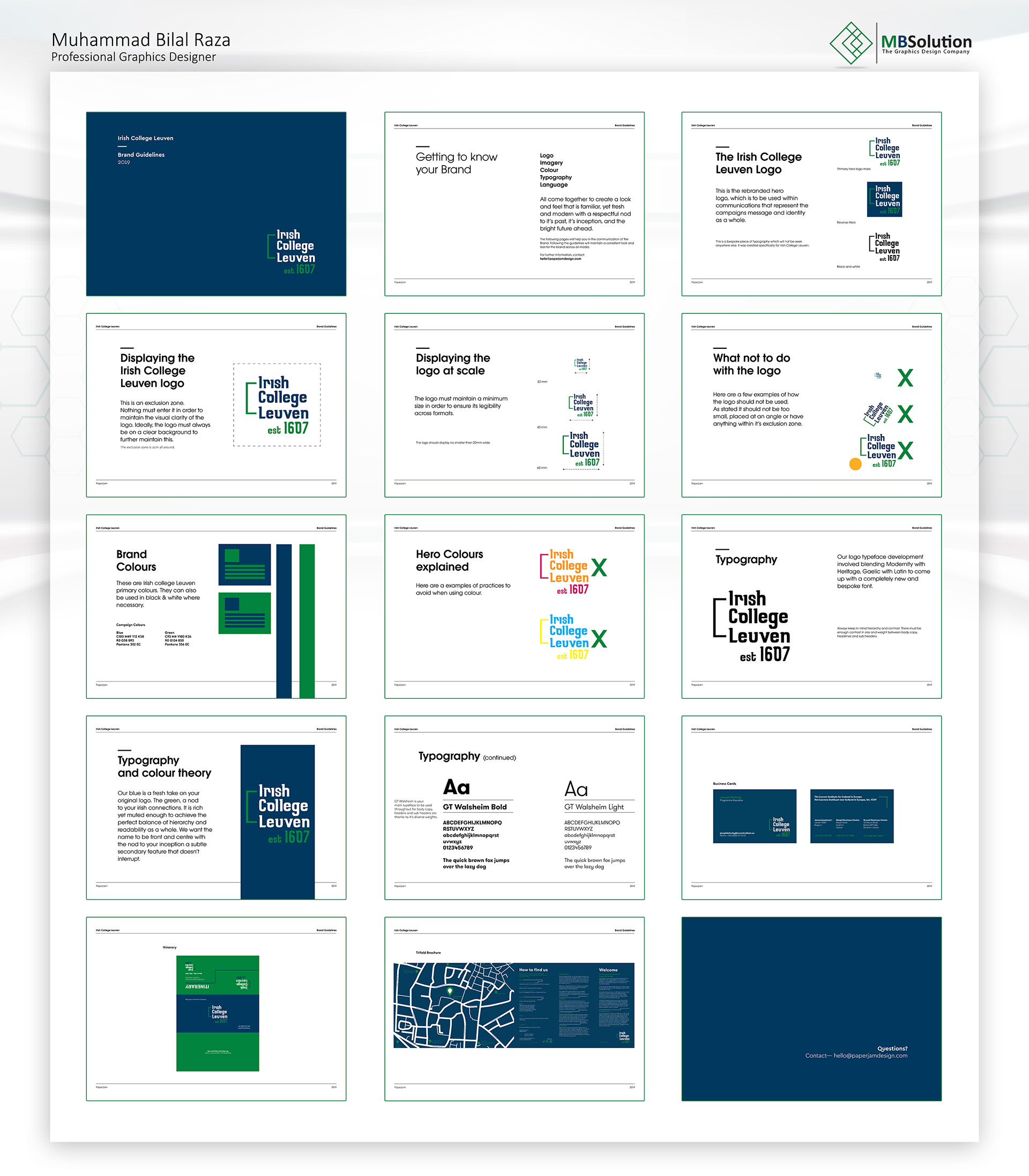 Brand Guidelines artwork 1 by Muhammad Bilal