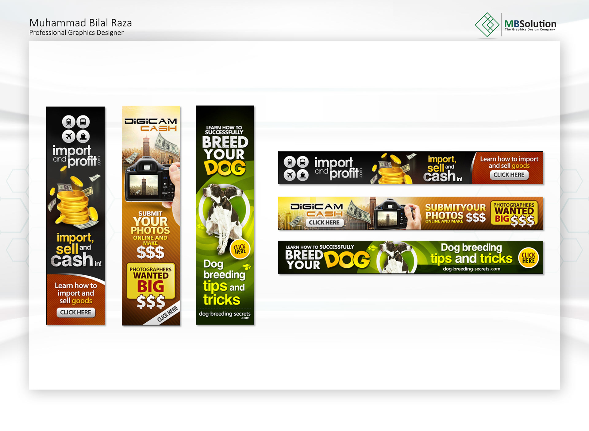 Banner Designs artwork 4 by Muhammad Bilal