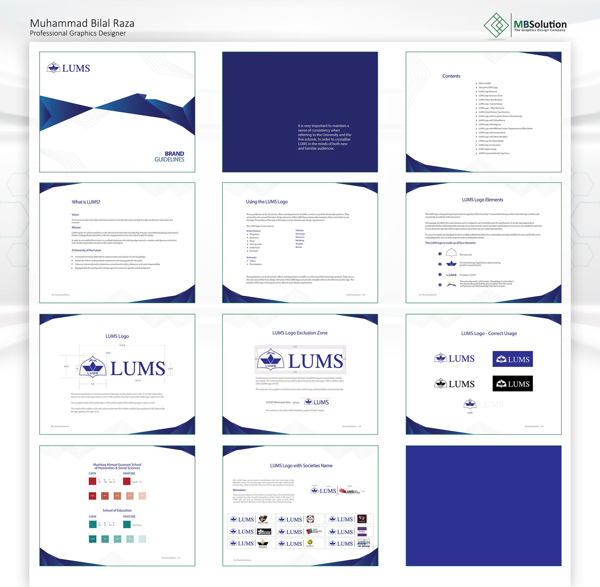 Brand Guidelines artwork 3 by Muhammad Bilal