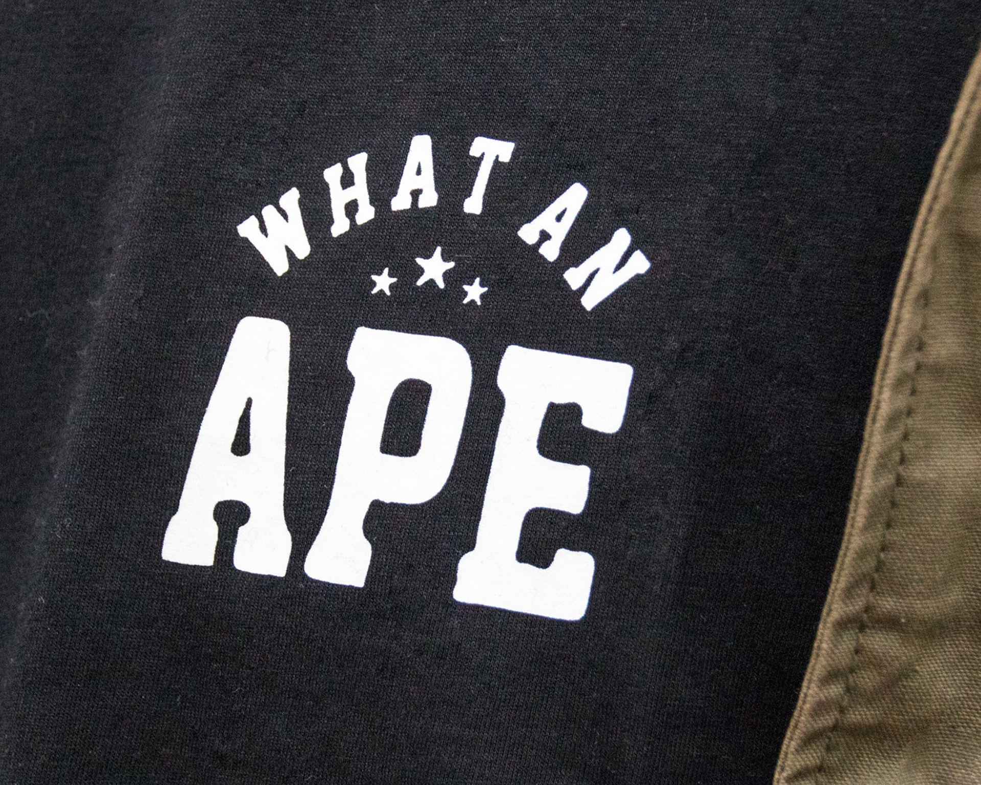 Logo auf T-Shirt aus Bio Baumwolle