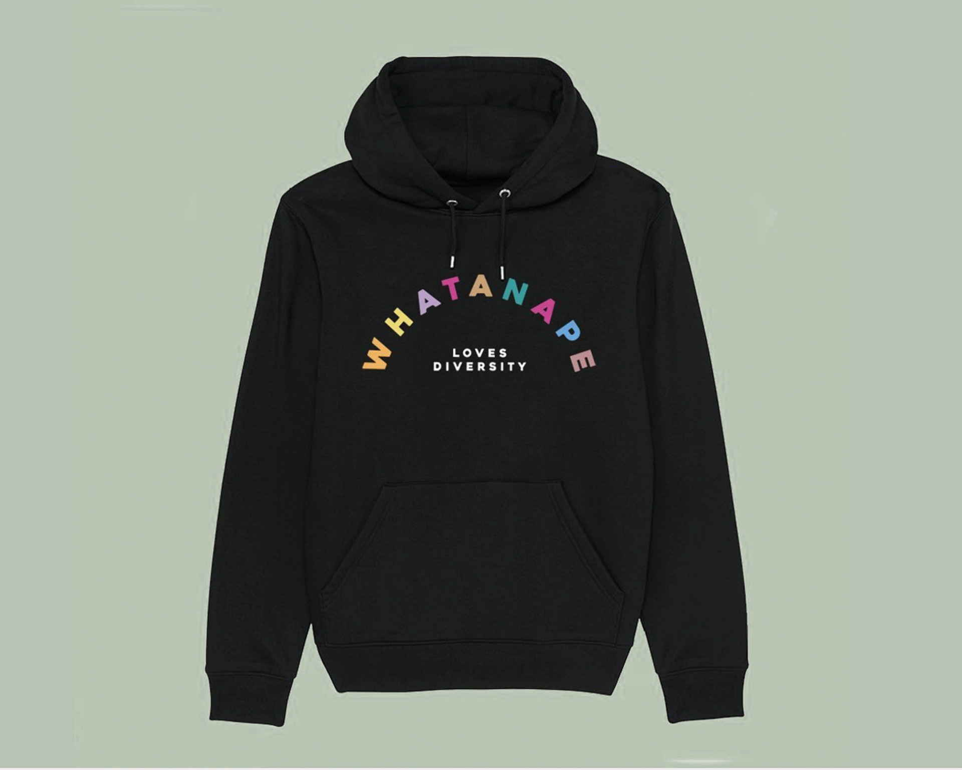 Hoodie "WAA loves Diversity"
