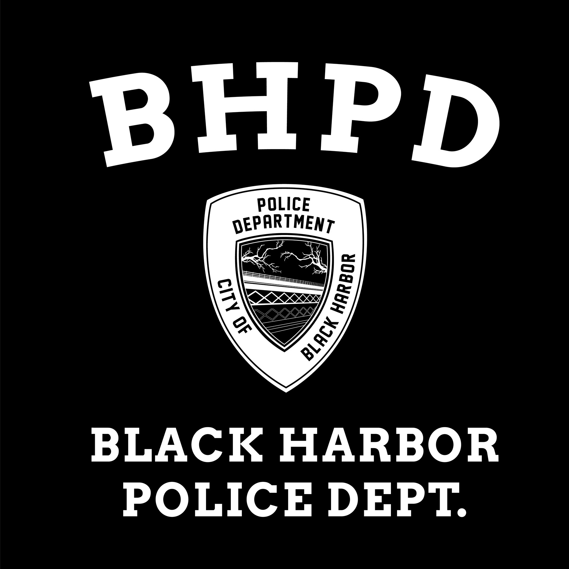 custom design created for Hannah Morrissey's Black Harbor book series