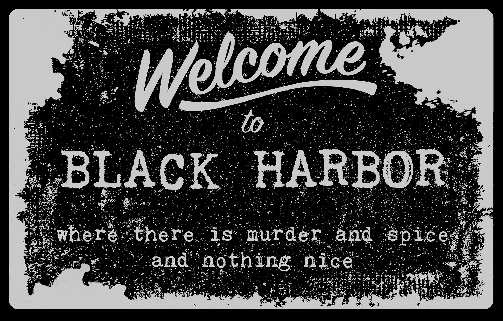 custom design created for Hannah Morrissey's Black Harbor book series