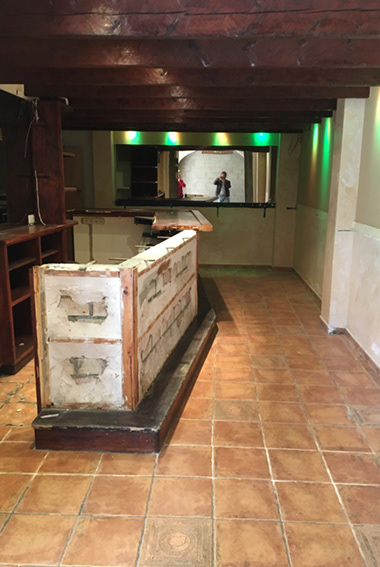 ...and this is before the whole lot is ripped out!