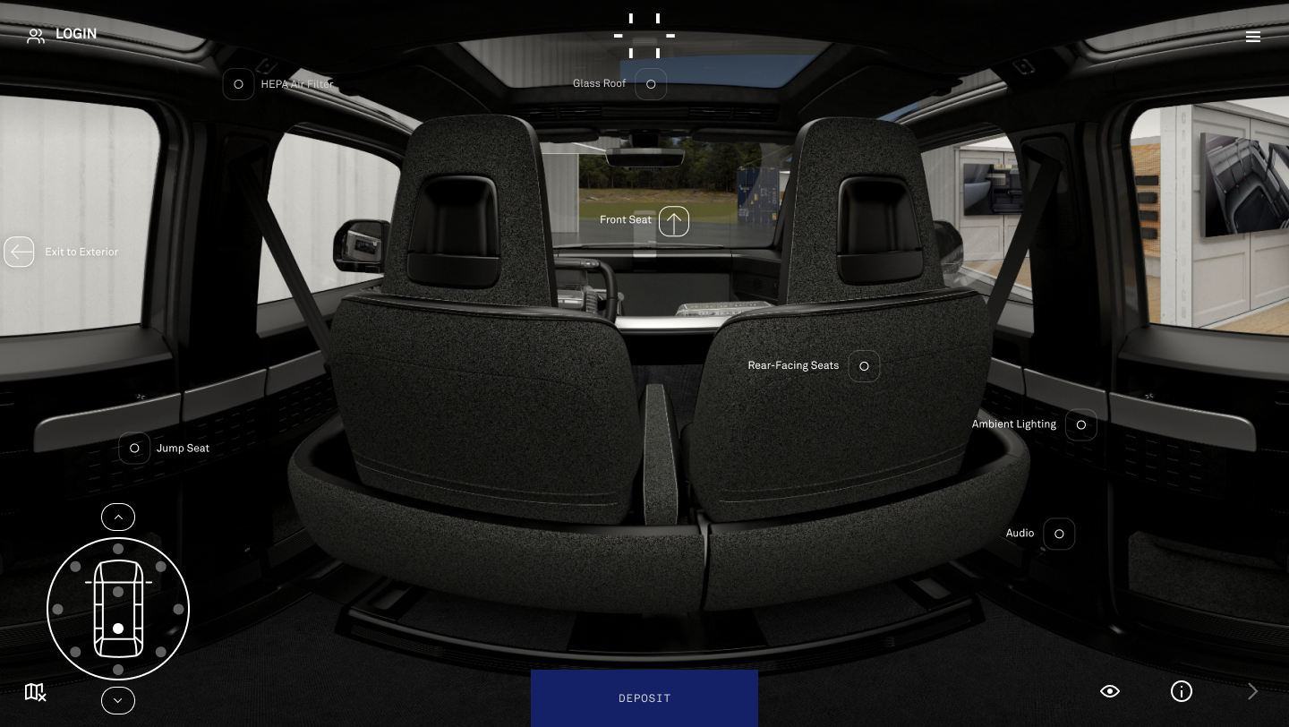 Vehicle Interior – Back Seat