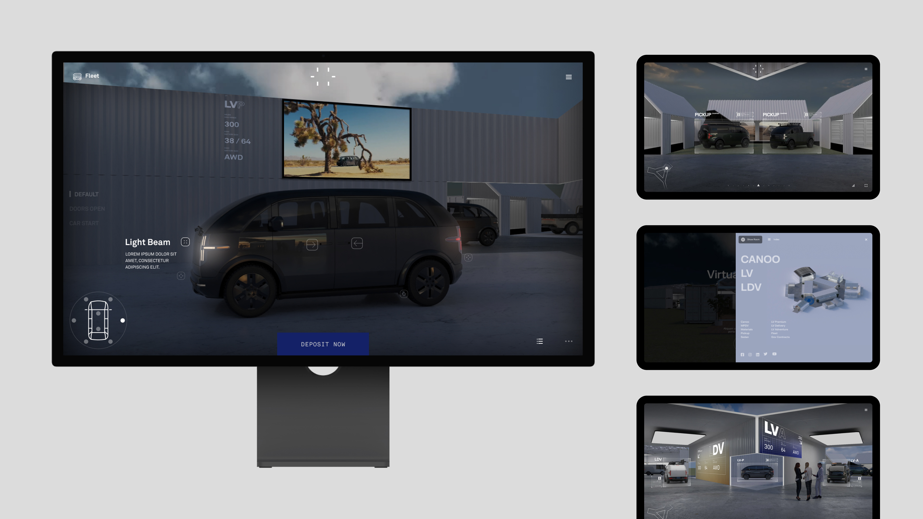 Initial Concept Mockups
