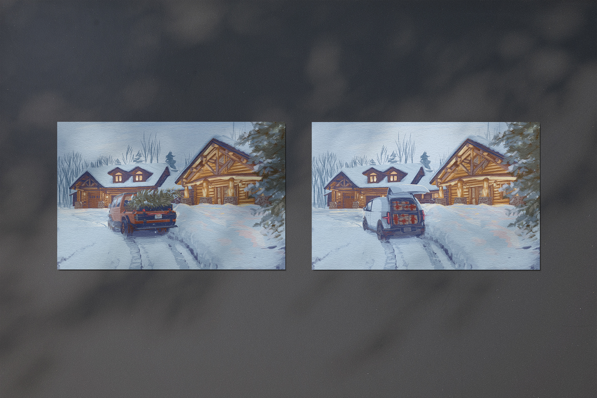 Company Christmas Card Concept