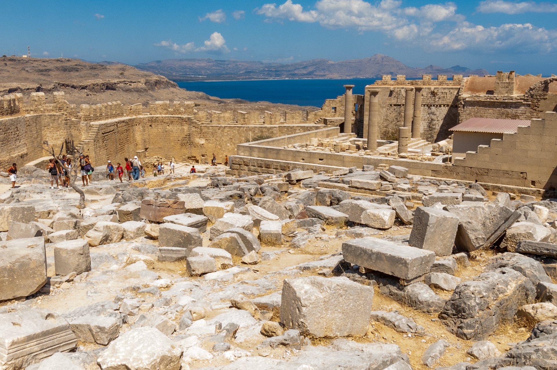 Lindos. Acropolis