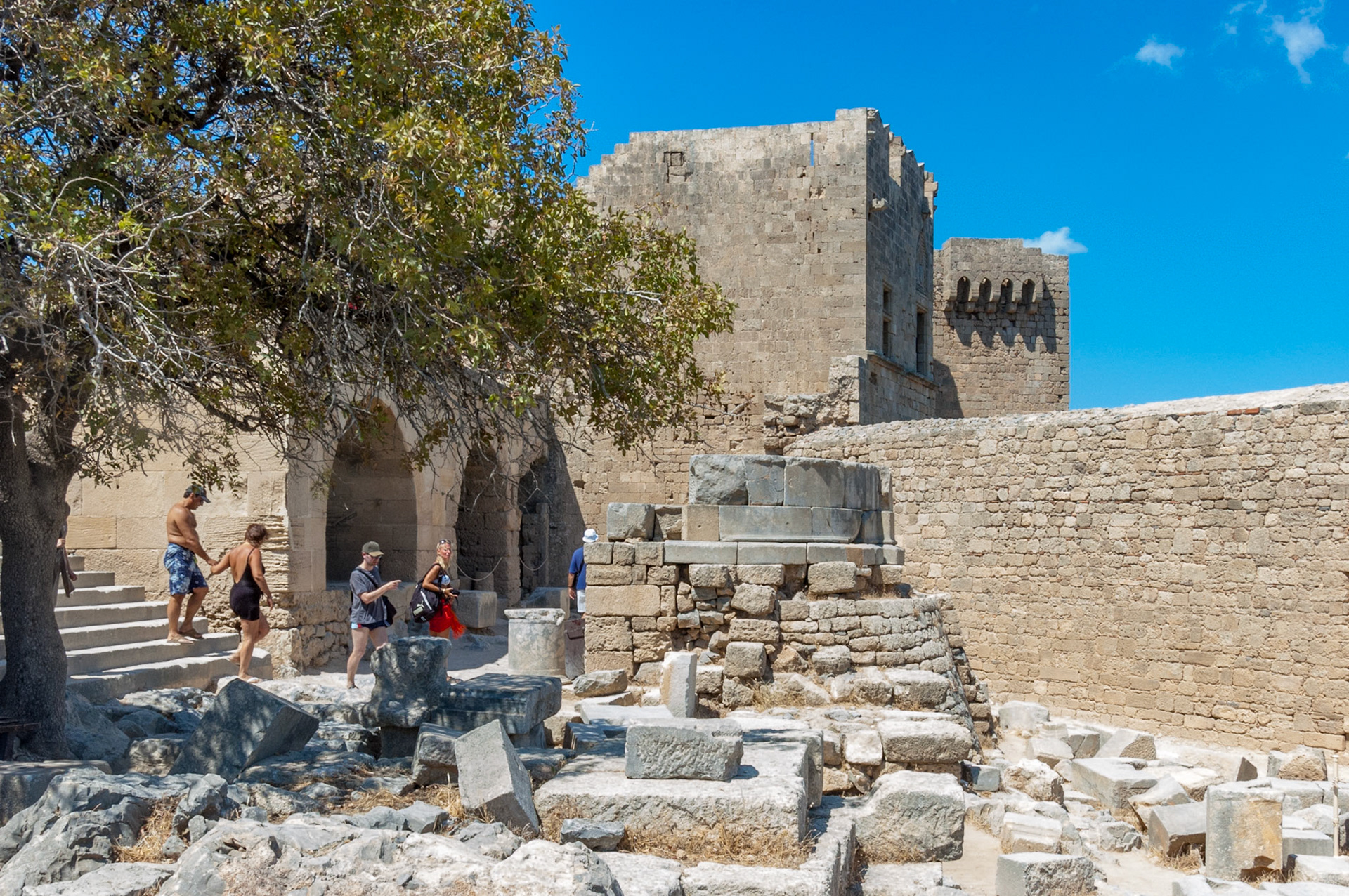 Lindos. Acropolis