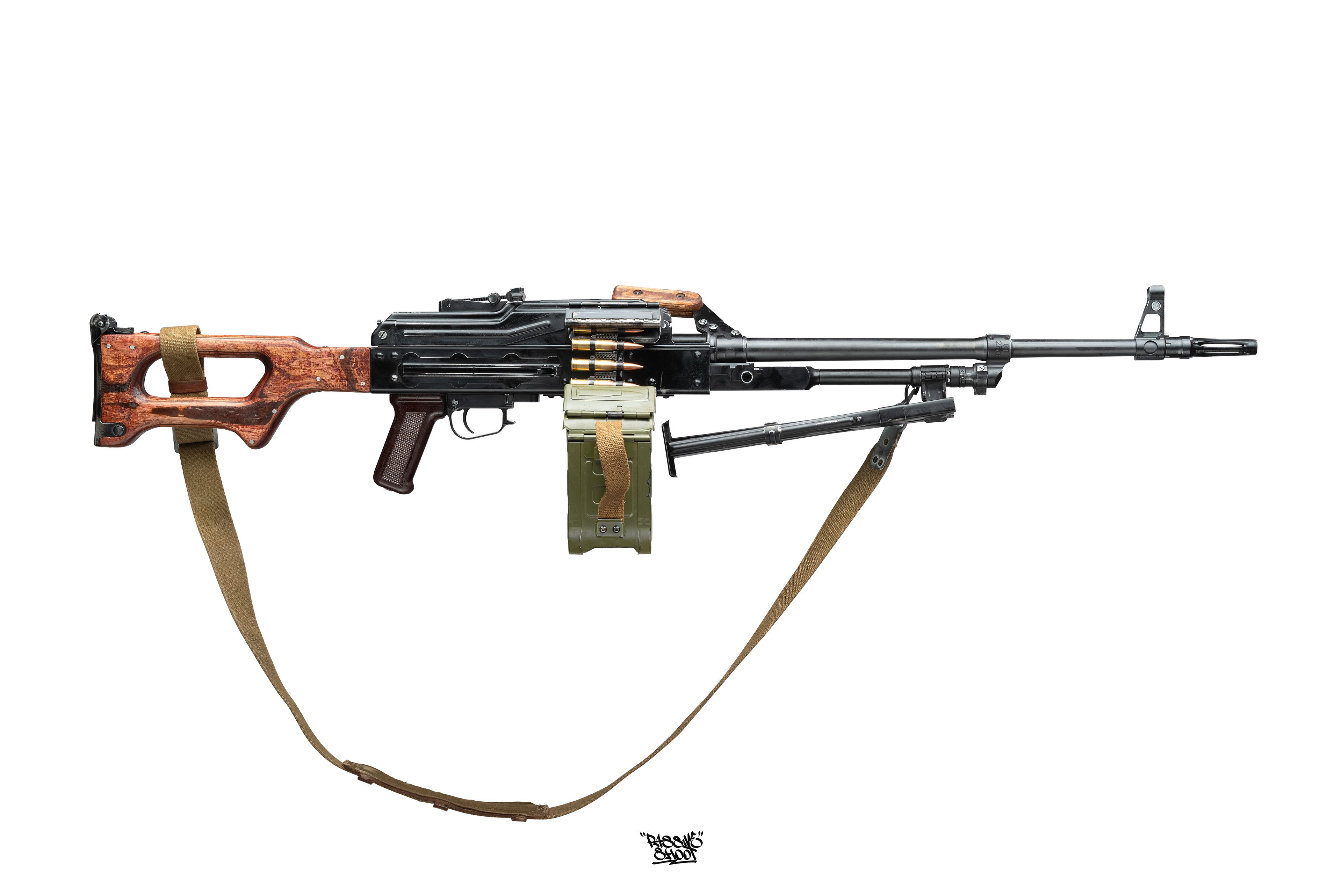 銃単体 3:2 ワイヤー吊り ¥5,000