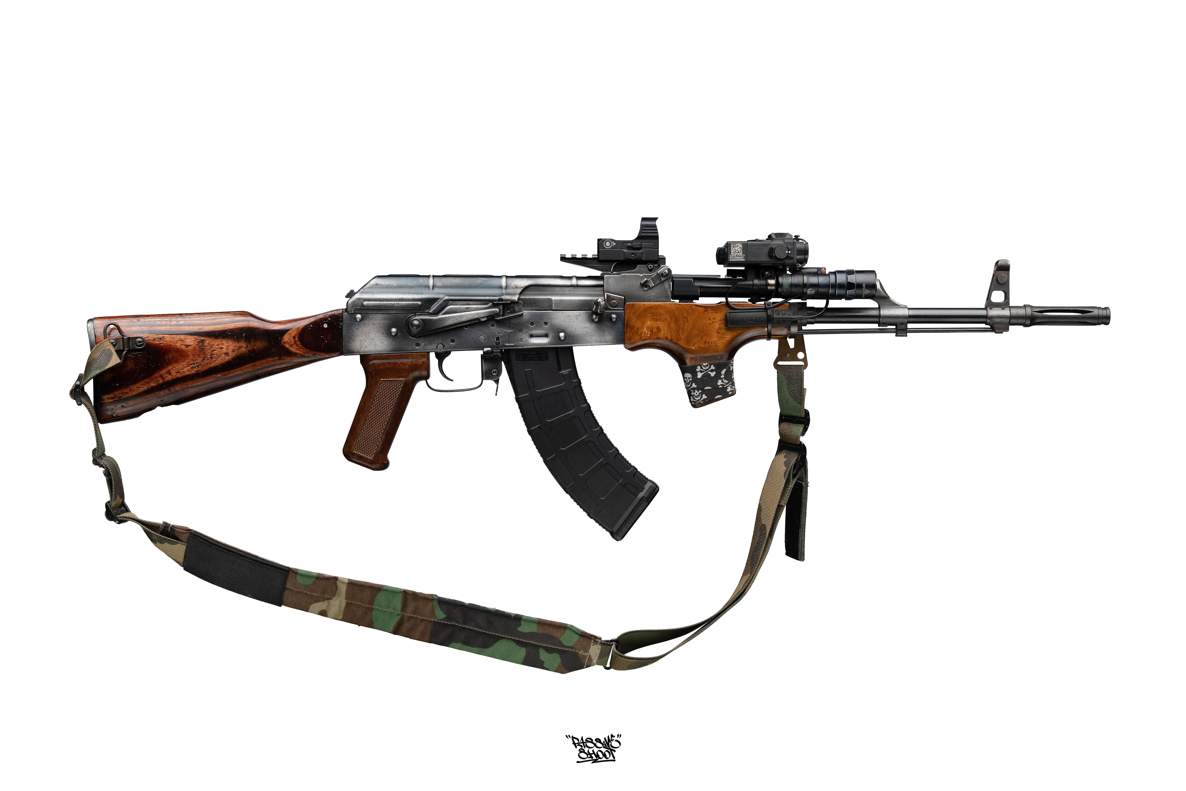 銃単体 3:2 ワイヤー吊り ¥5,000