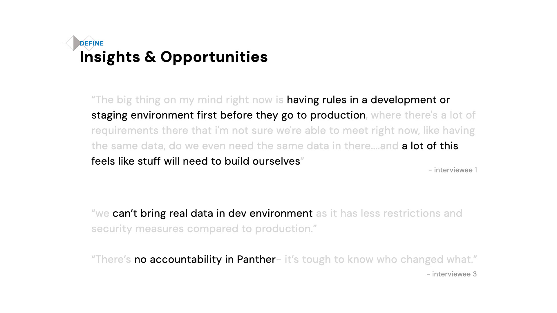 Insights & Opportunities