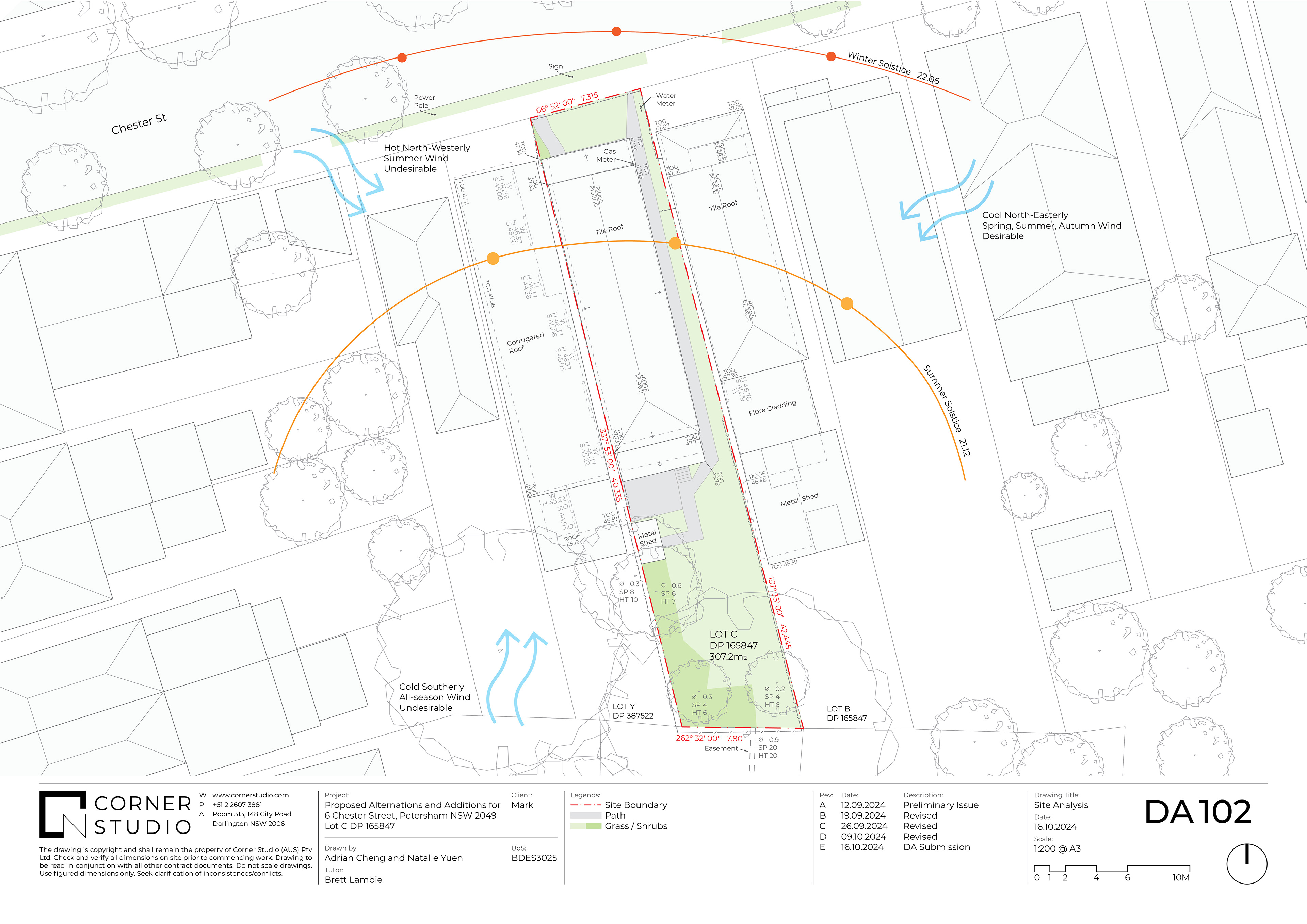 Site Analysis 1:200