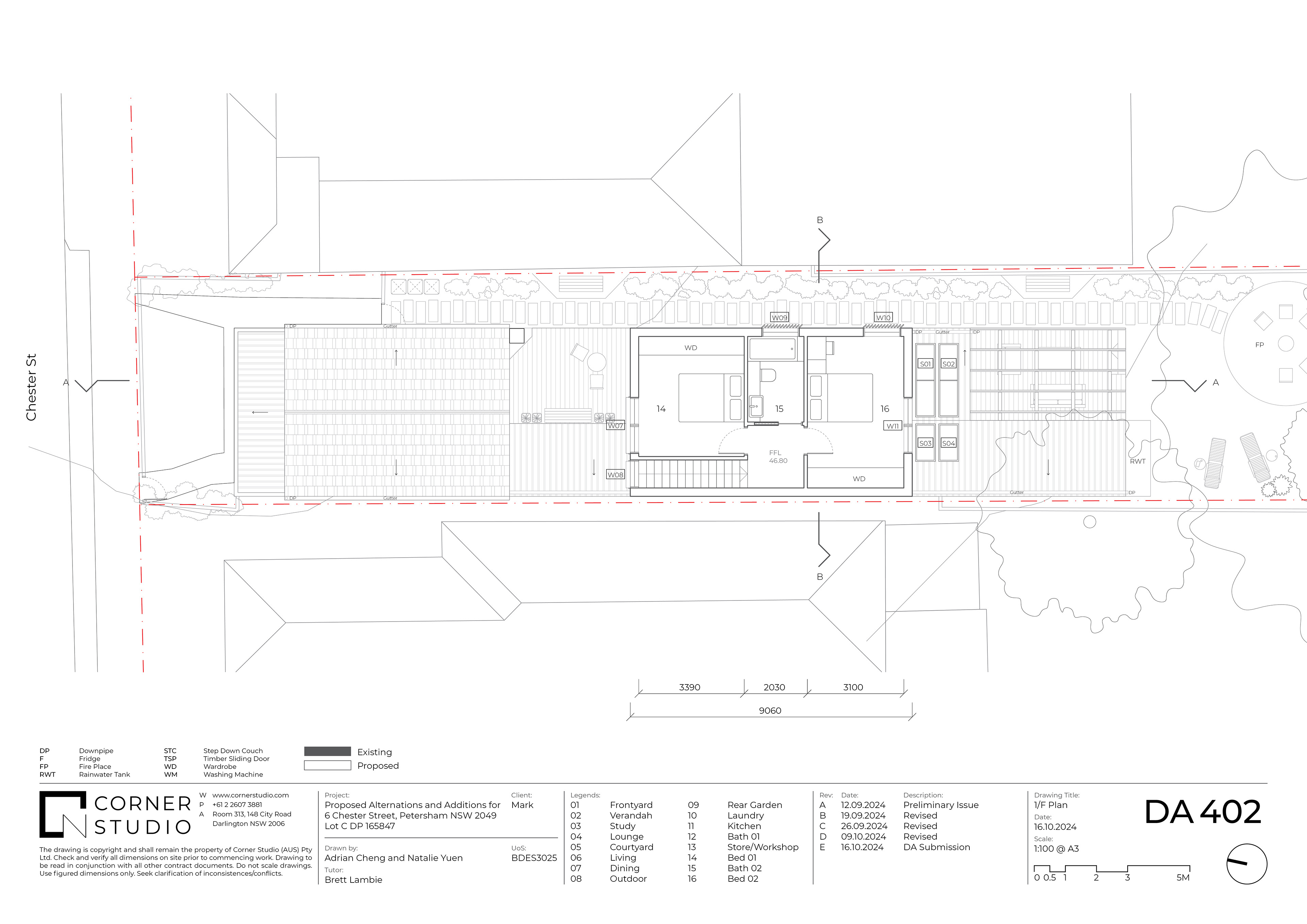 1/F Plan 1:100