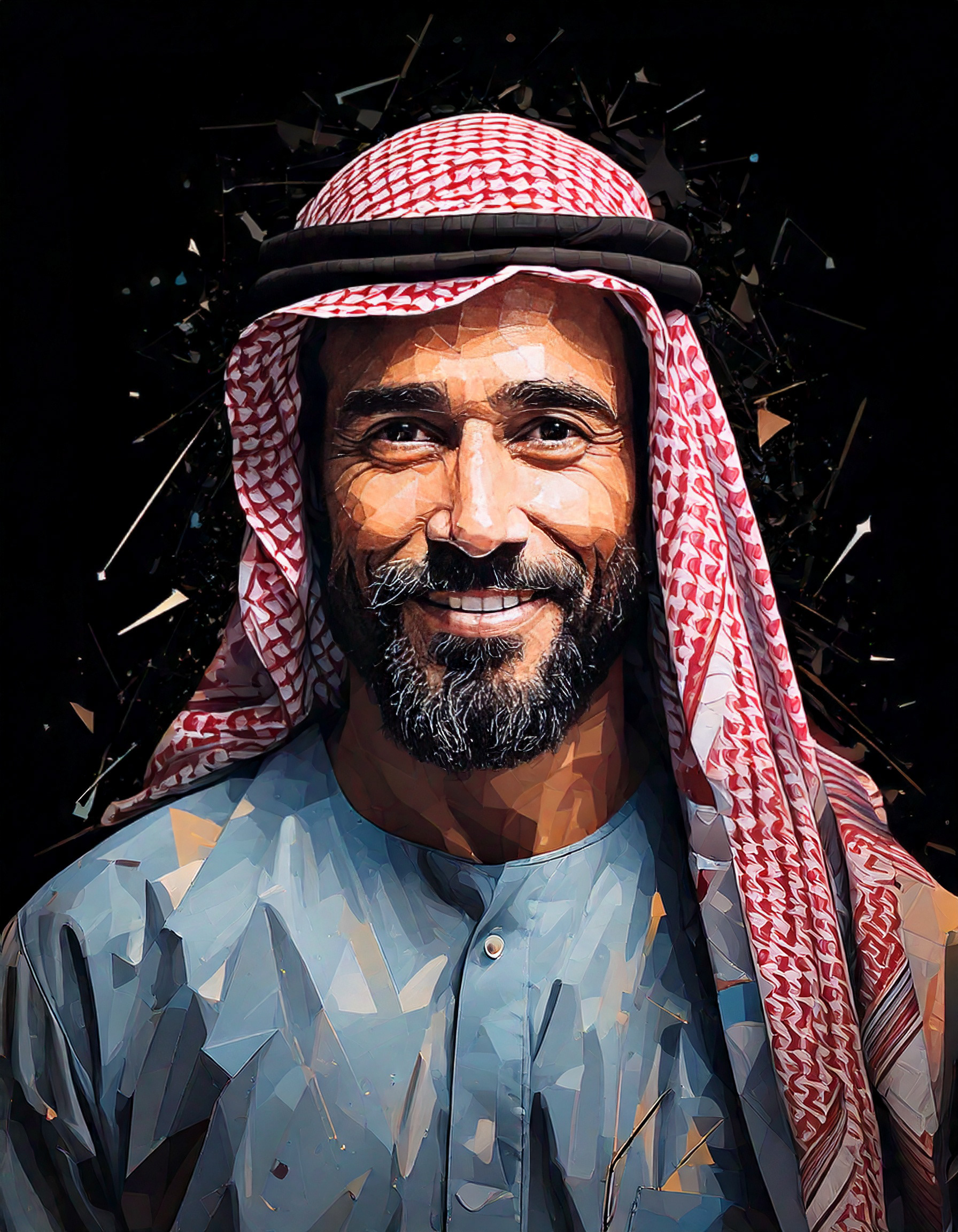 KHB - Visual Identity - Saudi Man- AI