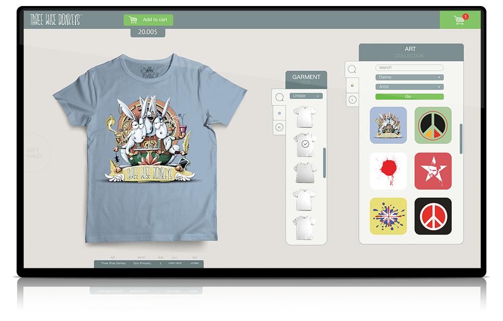 3WD Customisation App - V2.0 - Main