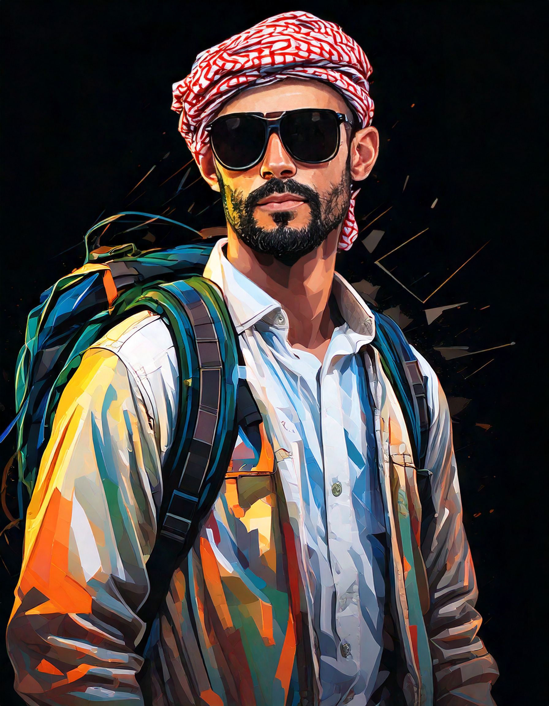 KHB - Visual Identity - Saudi Man- AI