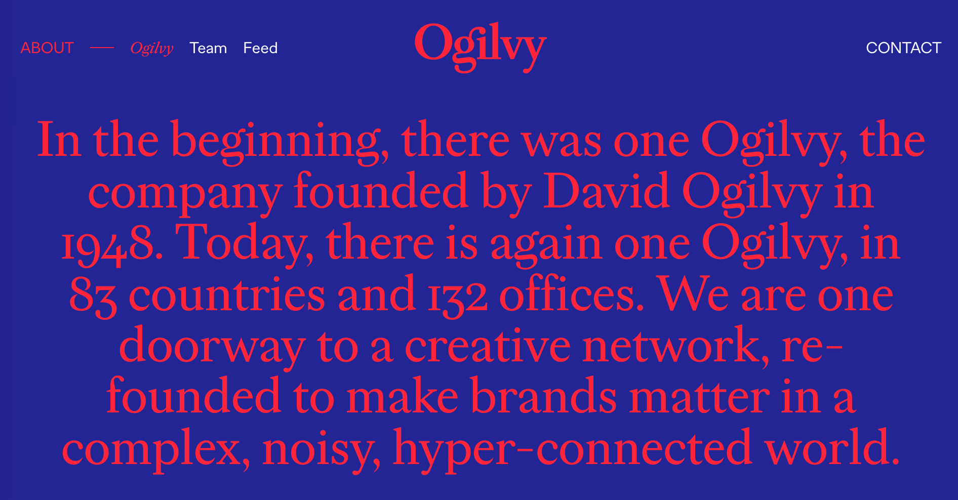 David Fowler Ogilvy, New York