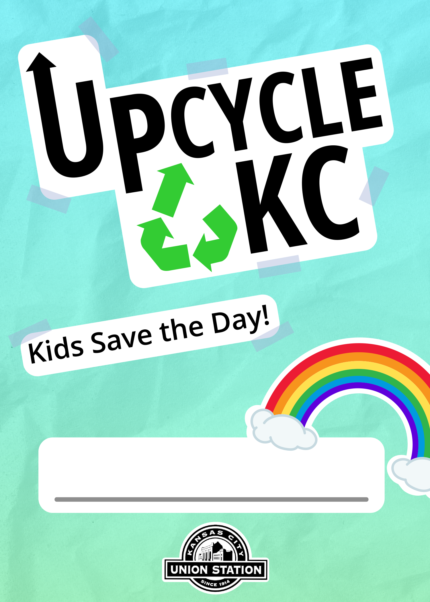 UpcycleKC Wearable Kids Badge