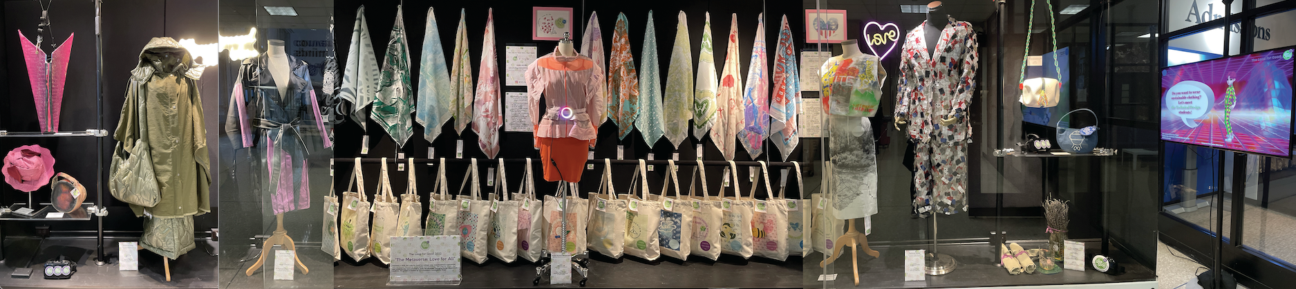 The Loop for Good 2022 Annual Exhibition - The Melvin Feldman Center, Fashion Institute of Technology, State University of New York (November, 2022)