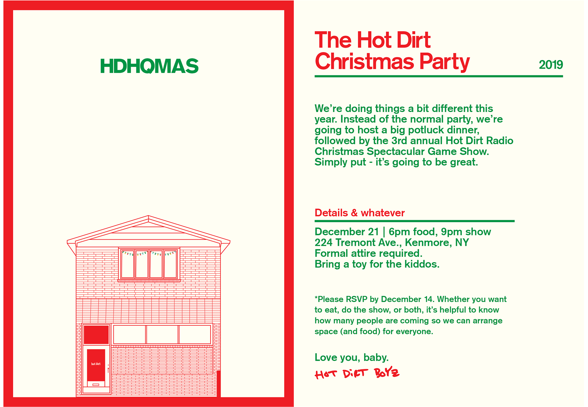 2019 HOT DIRT XMAS PARTY